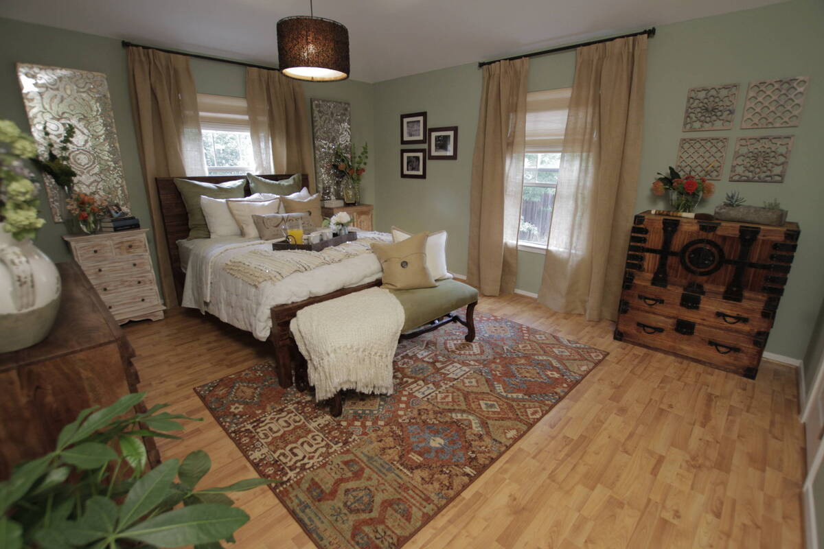 11 dormitorio boho verde salvia 1