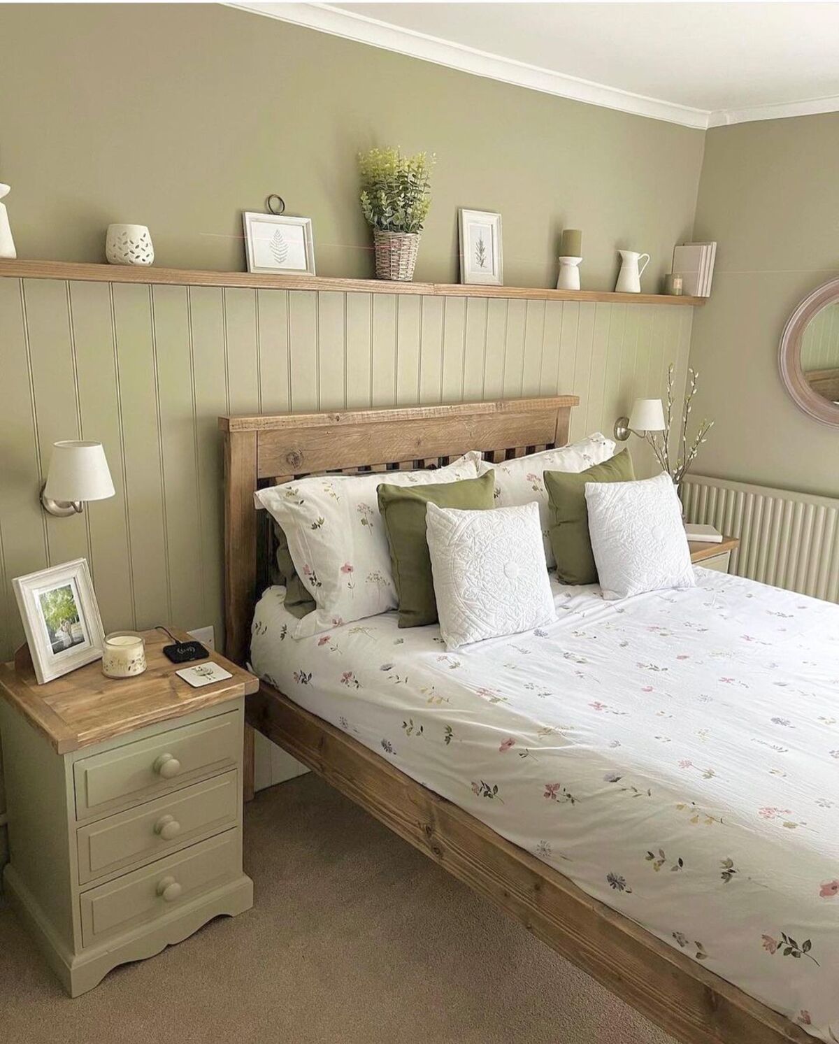 11 dormitorio boho verde salvia 3