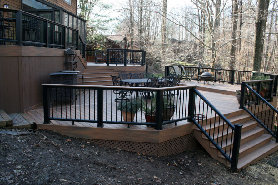 13 ideas de cubiertas de dos niveles 12