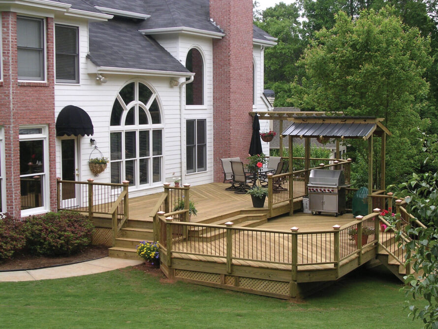 13 ideas de cubiertas de dos niveles 13