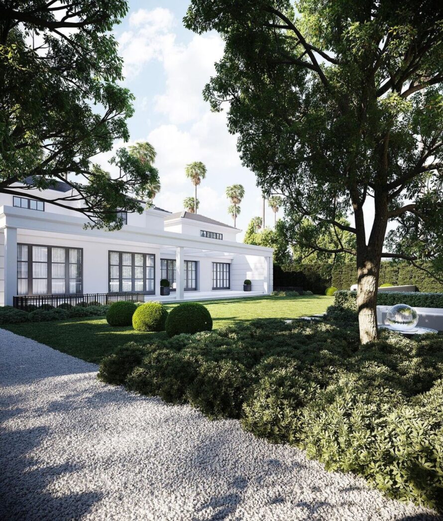 15 ideas creativas para bordes de grava 15