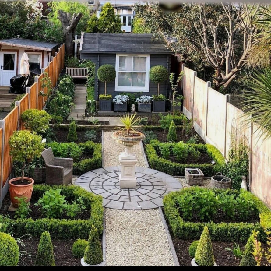 15 ideas creativas para bordes de grava 3