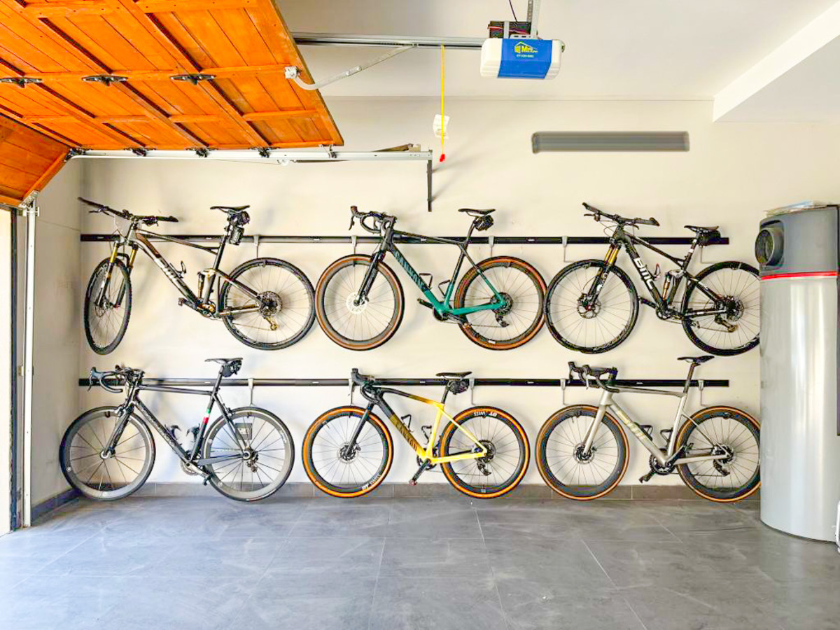 15 ideas para guardar bicicletas en el garaje 4