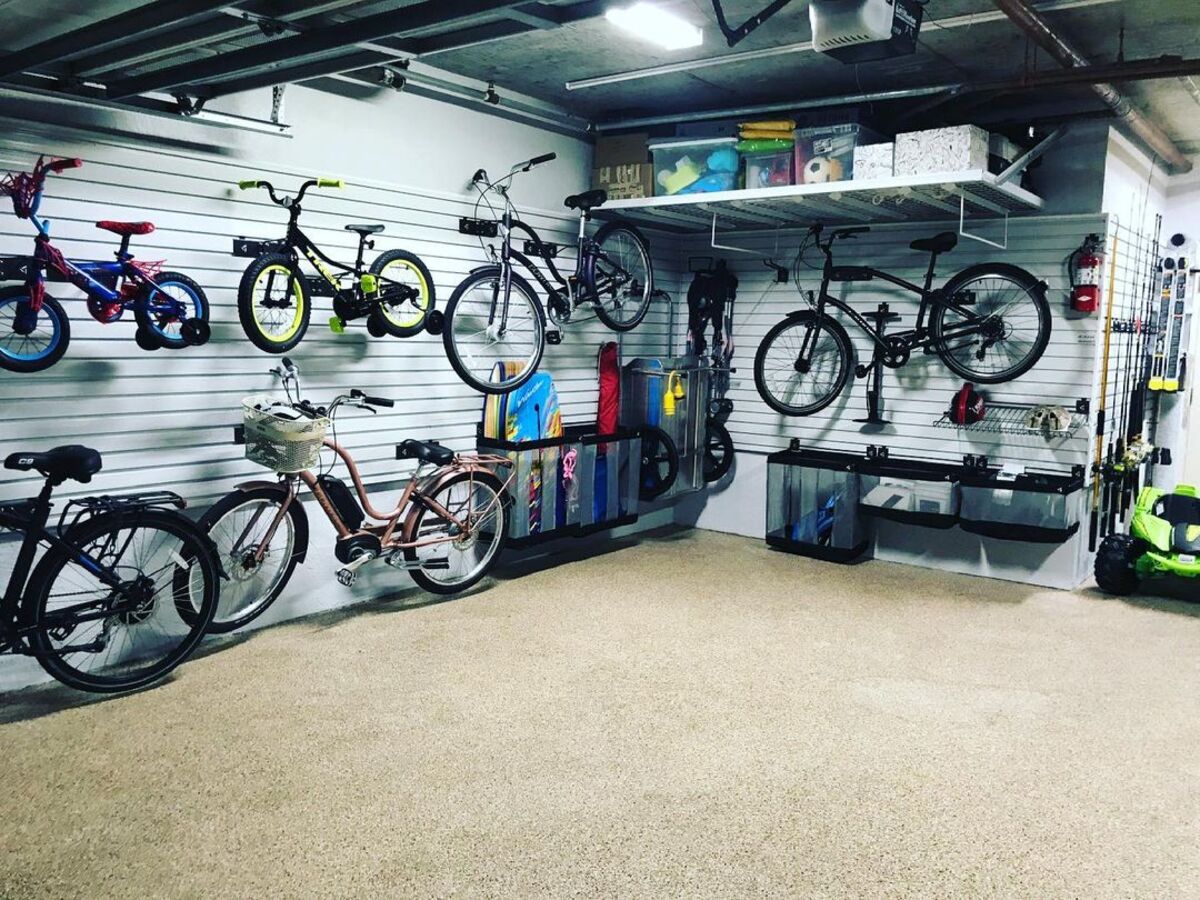 15 ideas para guardar bicicletas en el garaje 6