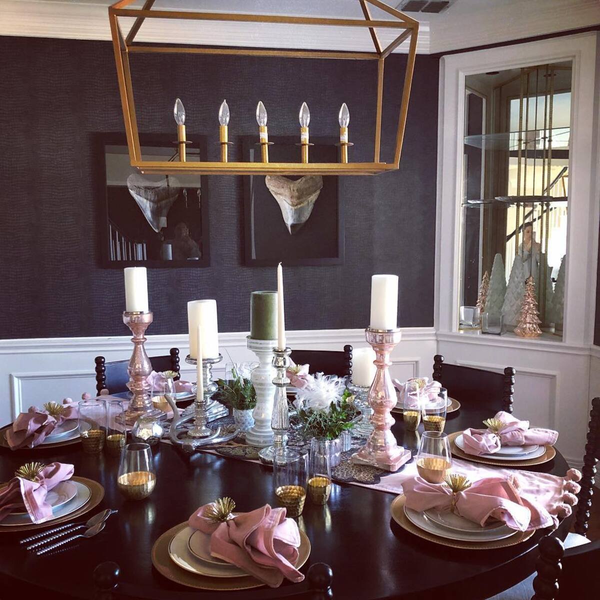 18 ideas elegantes para poner la mesa en acción de gracias 16