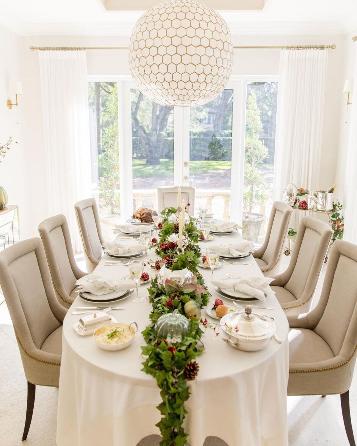 18 ideas elegantes para poner la mesa en acción de gracias 3