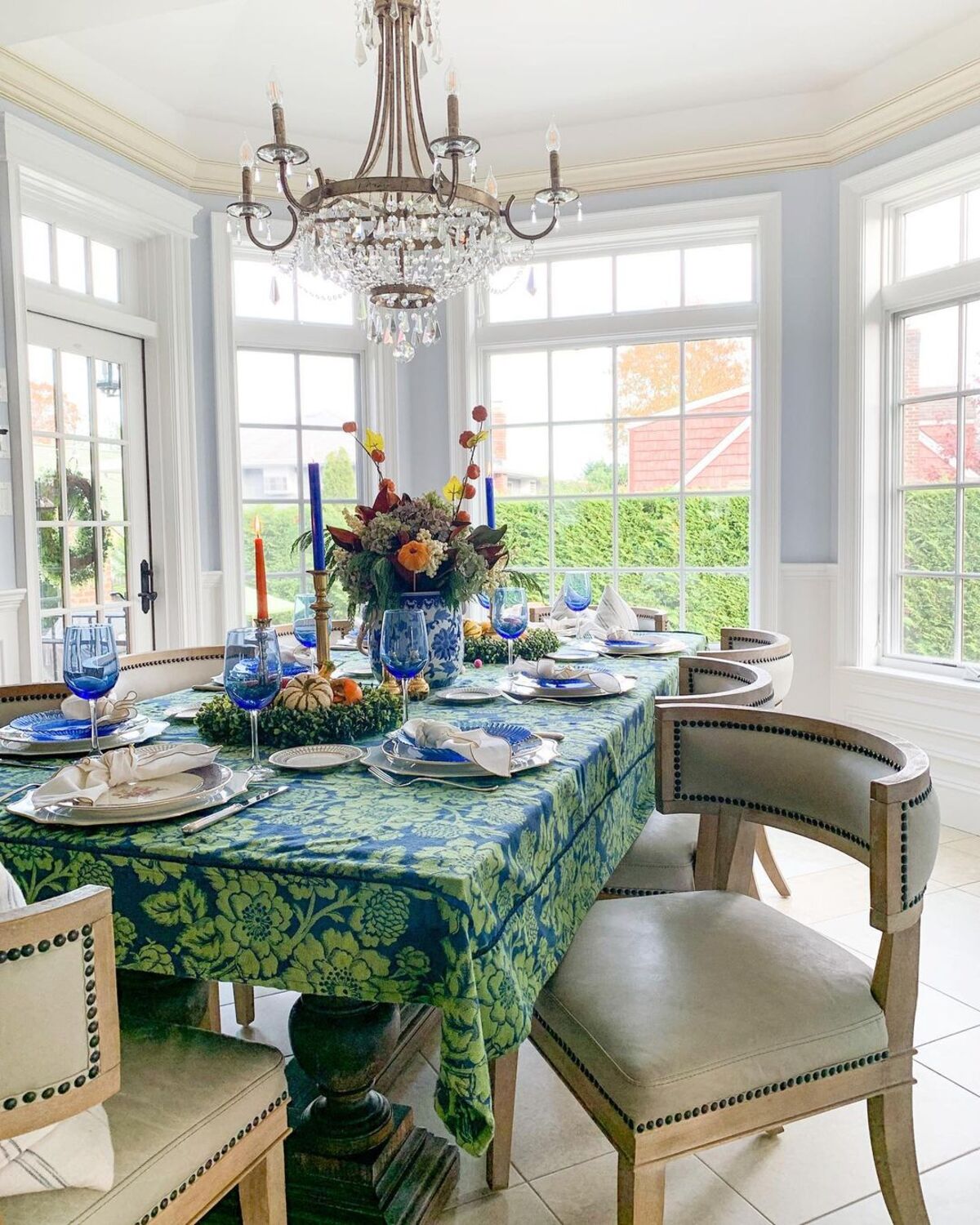 18 ideas elegantes para poner la mesa en acción de gracias 7