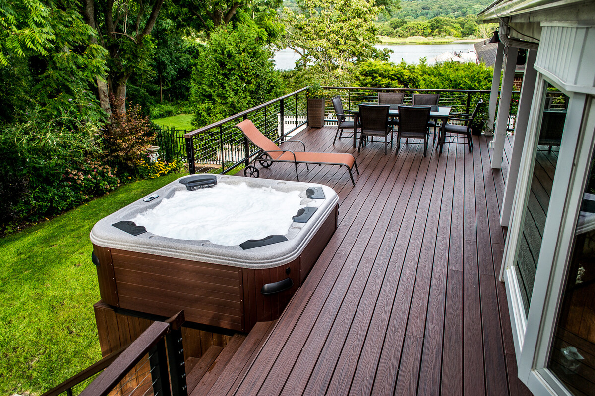 18 ideas para un patio con jacuzzi 18