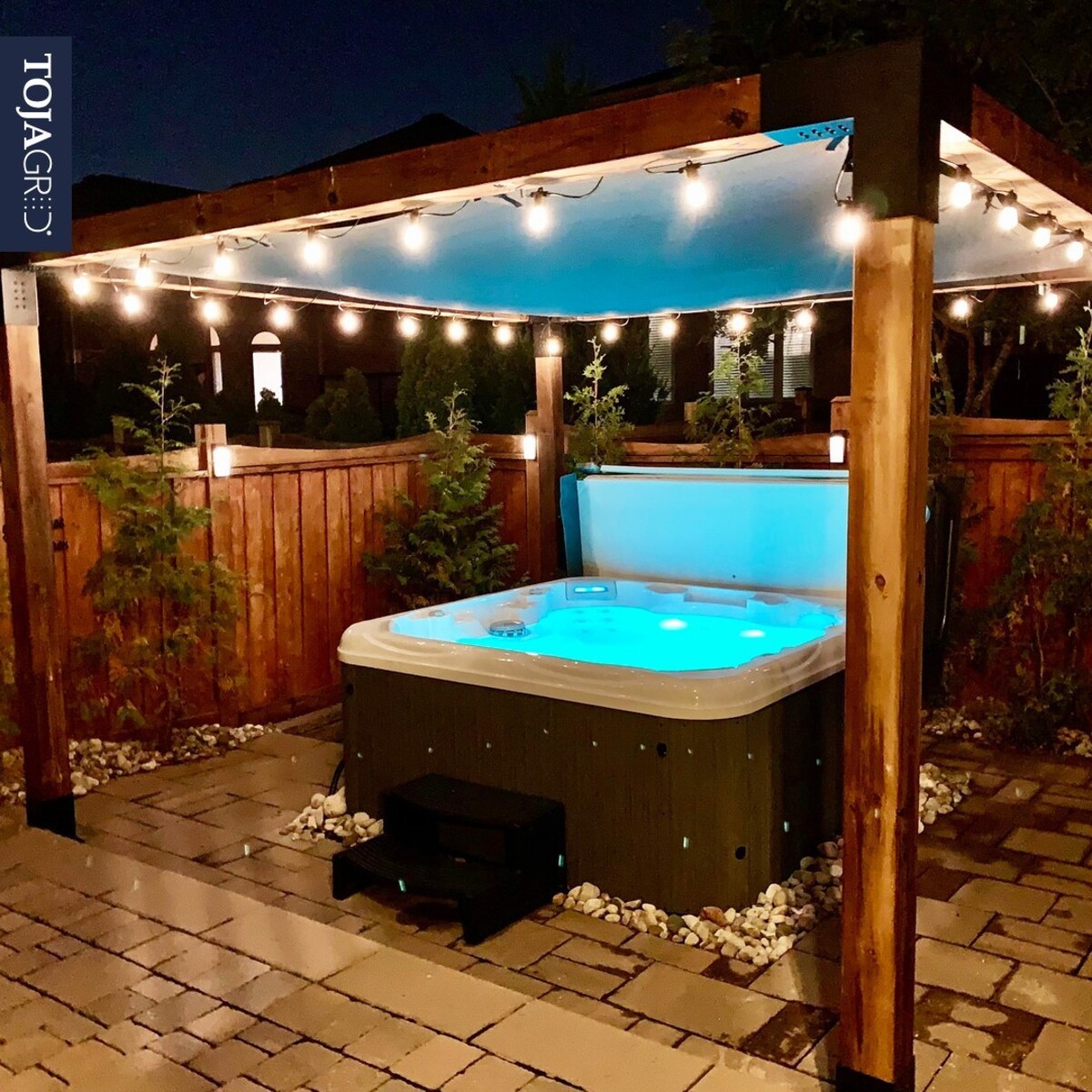 18 ideas para patios con jacuzzi 4