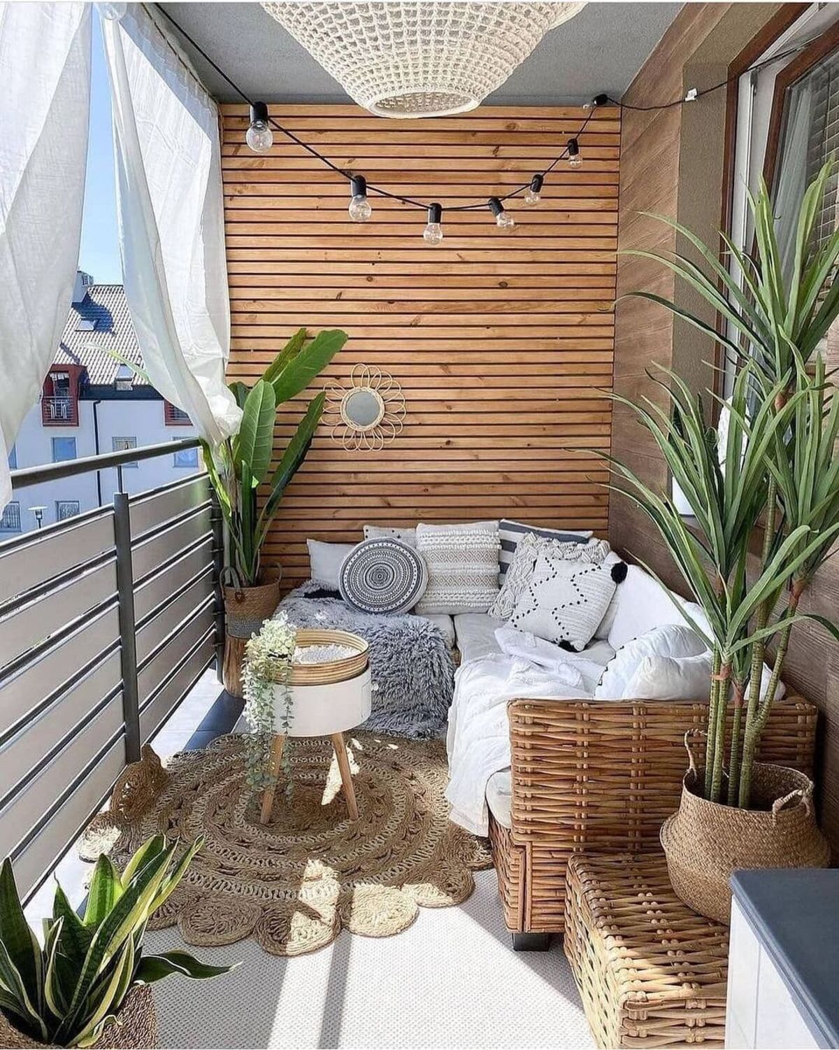 19 ideas para patios de apartamentos pequeños 10