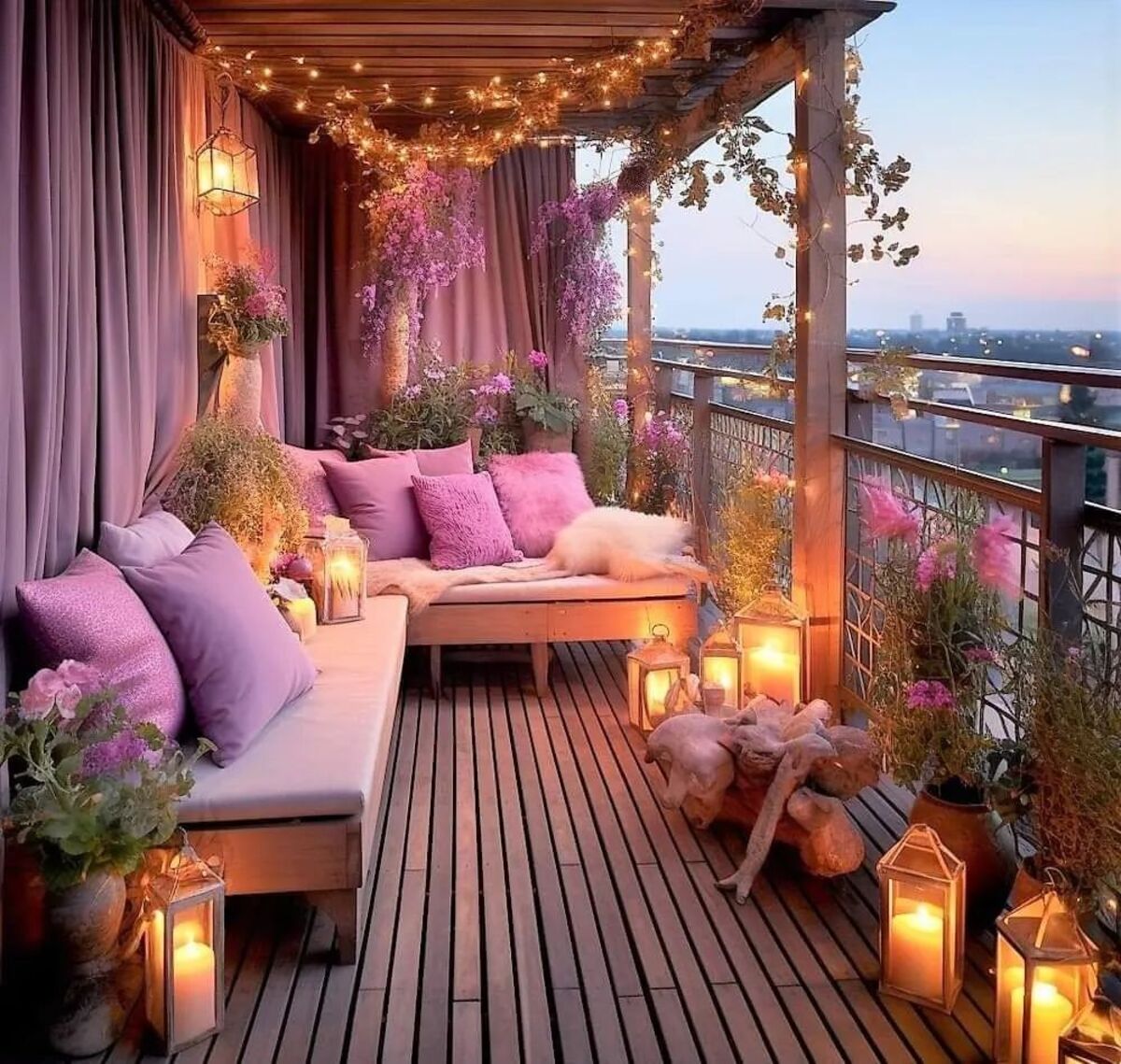 19 ideas para patios de apartamentos pequeños 12