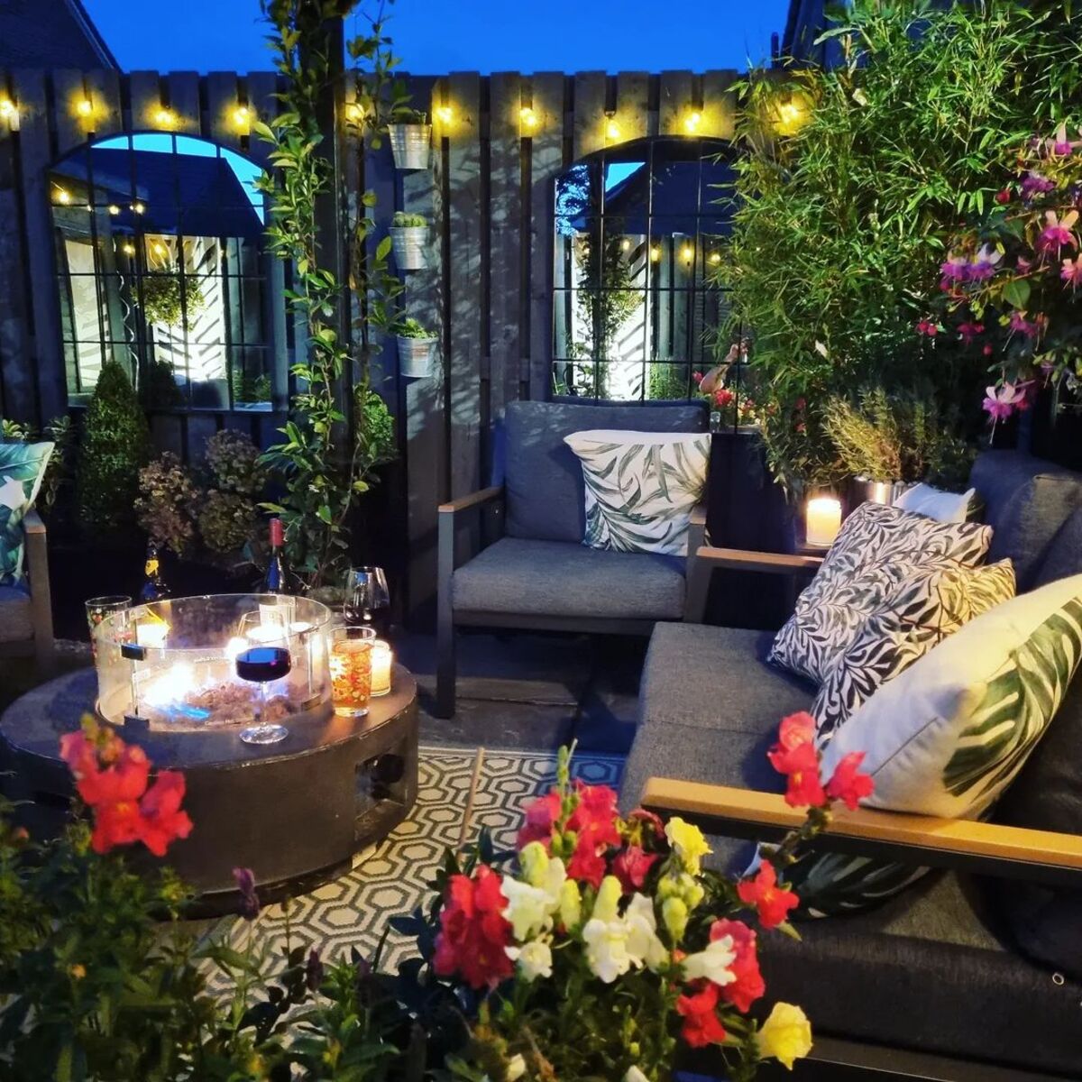19 ideas para patios de apartamentos pequeños 4