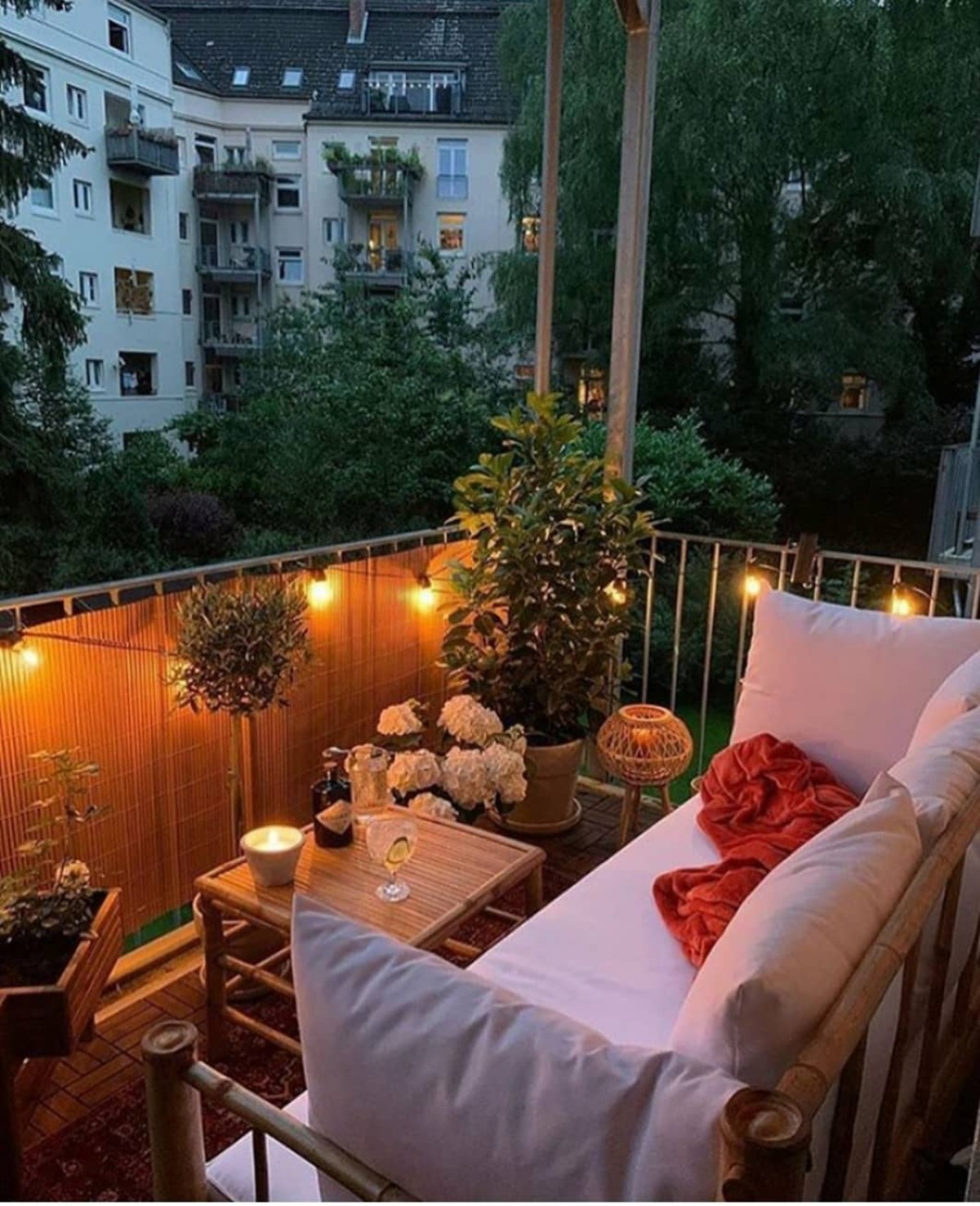 19 ideas para patios de apartamentos pequeños 6