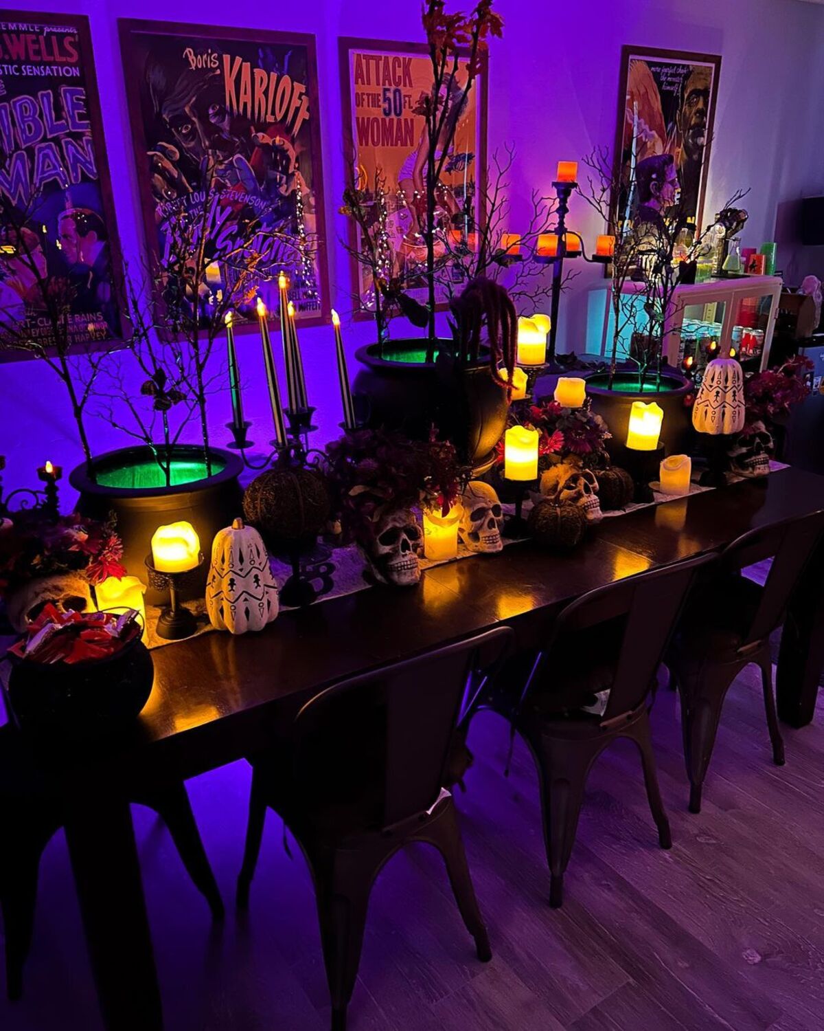 20 ideas encantadoras para poner la mesa en halloween 12