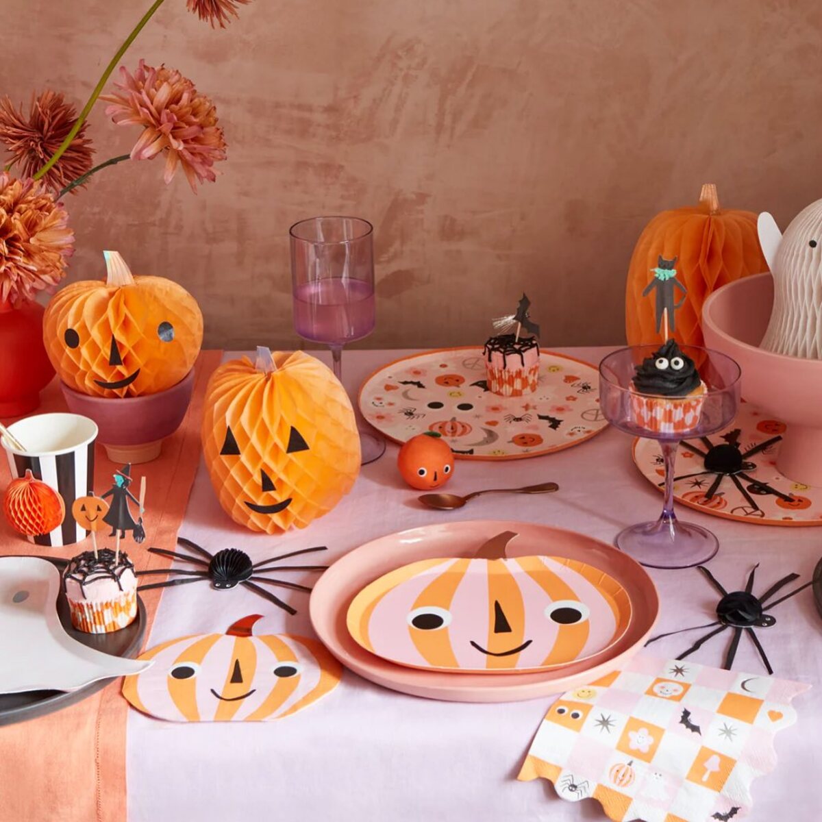 20 ideas encantadoras para poner la mesa en halloween 20