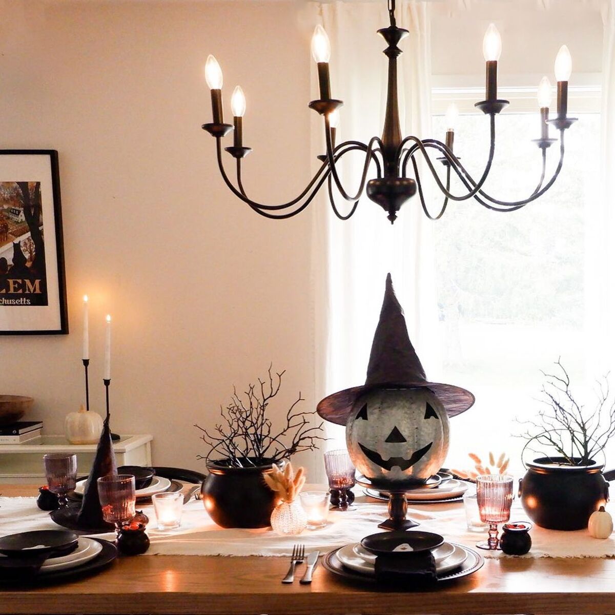 20 ideas encantadoras para poner la mesa en halloween 4