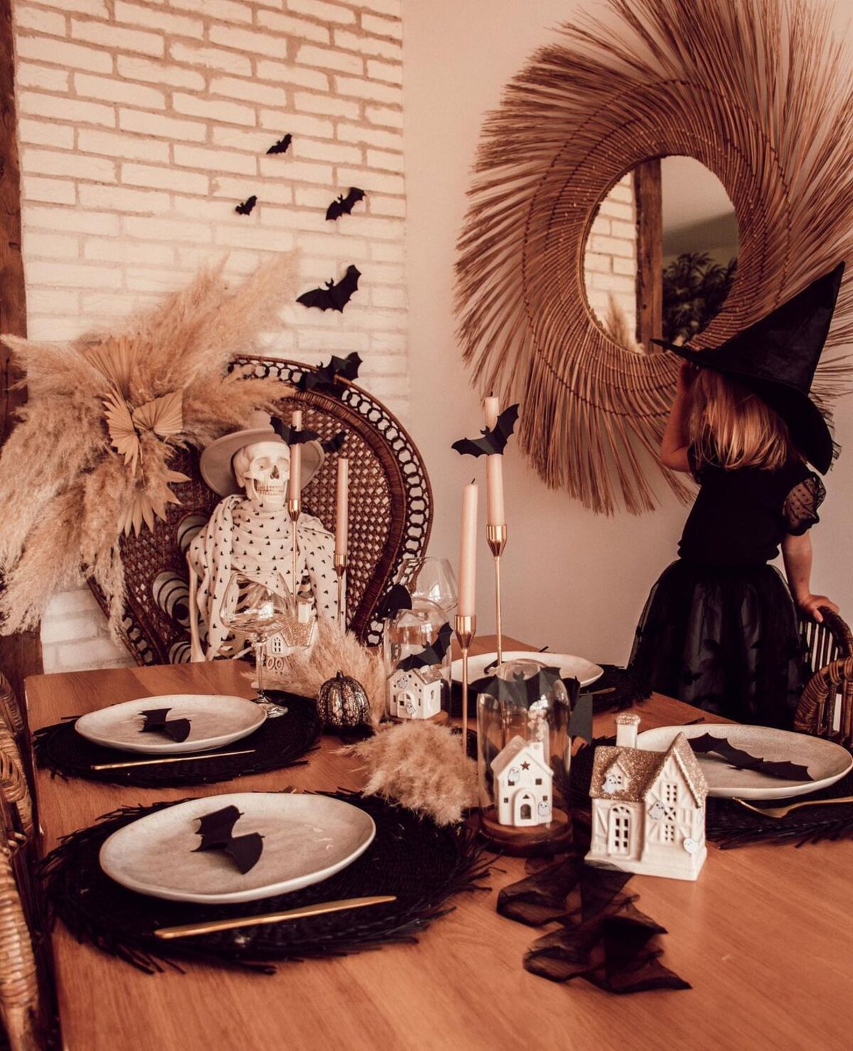 20 ideas encantadoras para poner la mesa en halloween 6