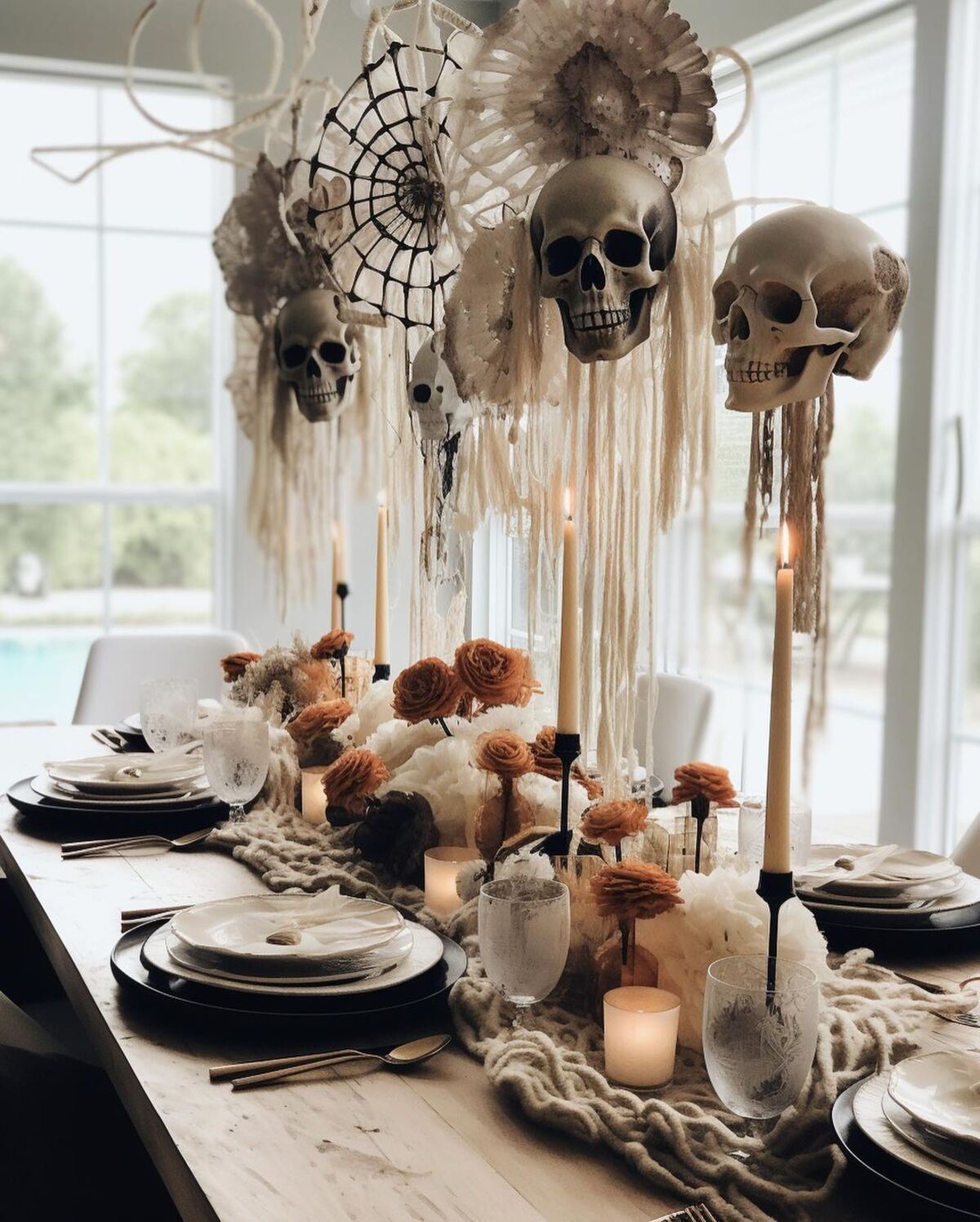 20 ideas encantadoras para poner la mesa en halloween 7