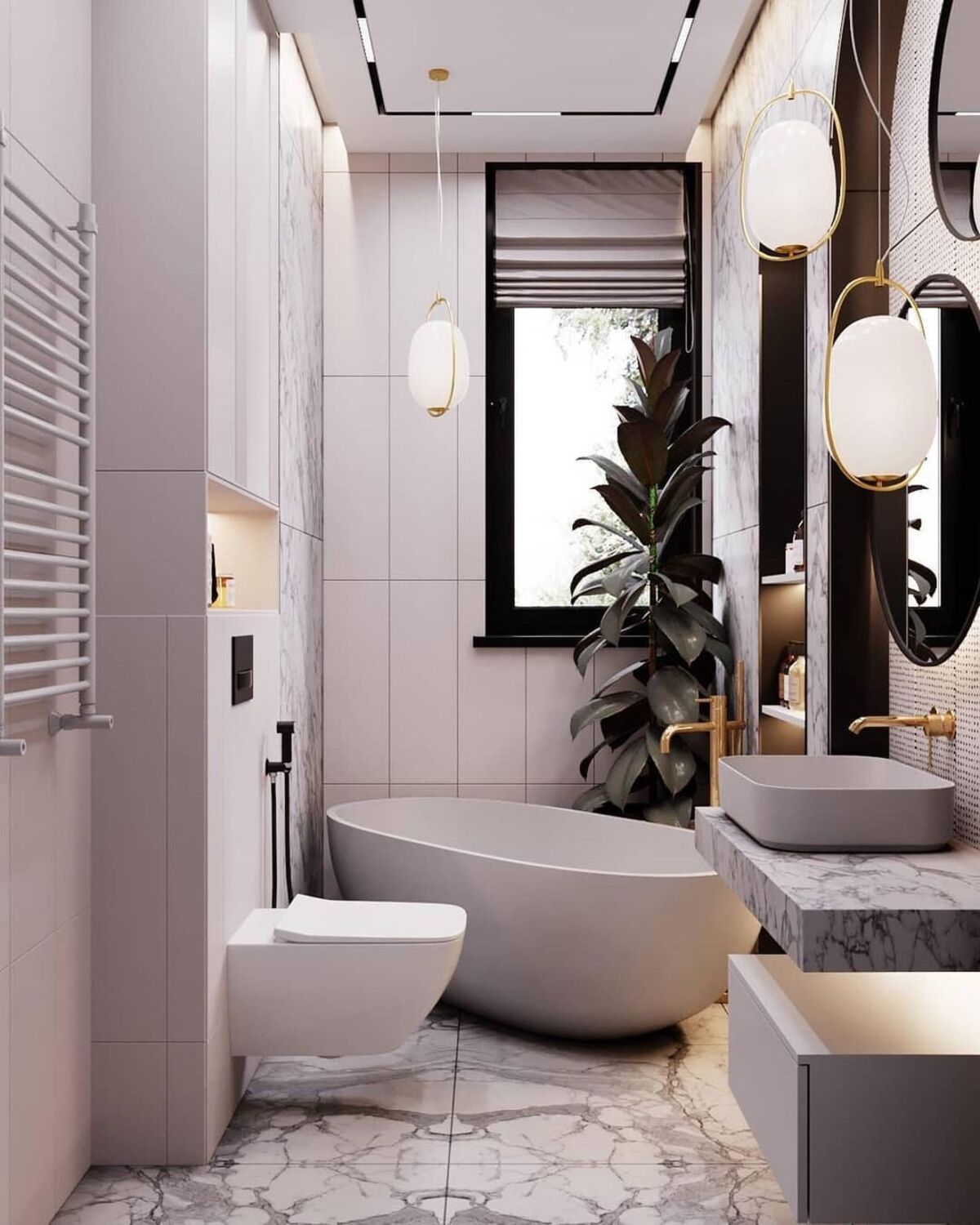 20 transformaciones de baños pequeños 10