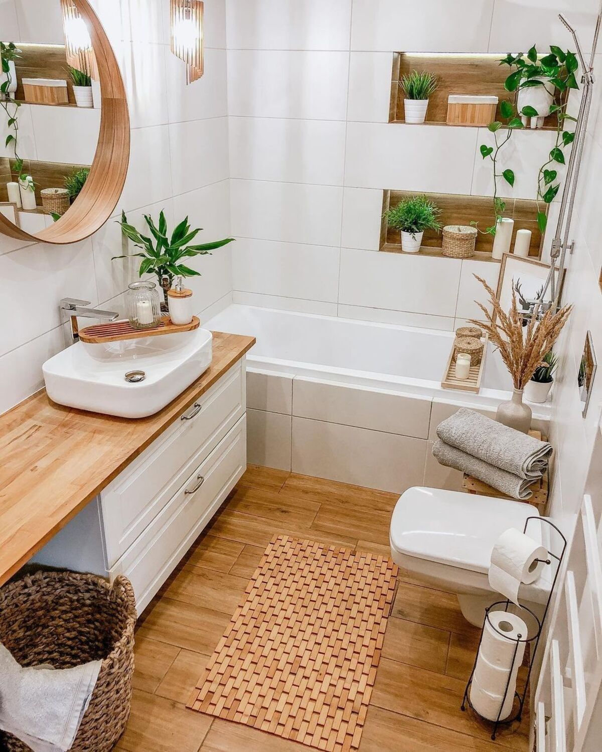 20 transformaciones de baños pequeños 3