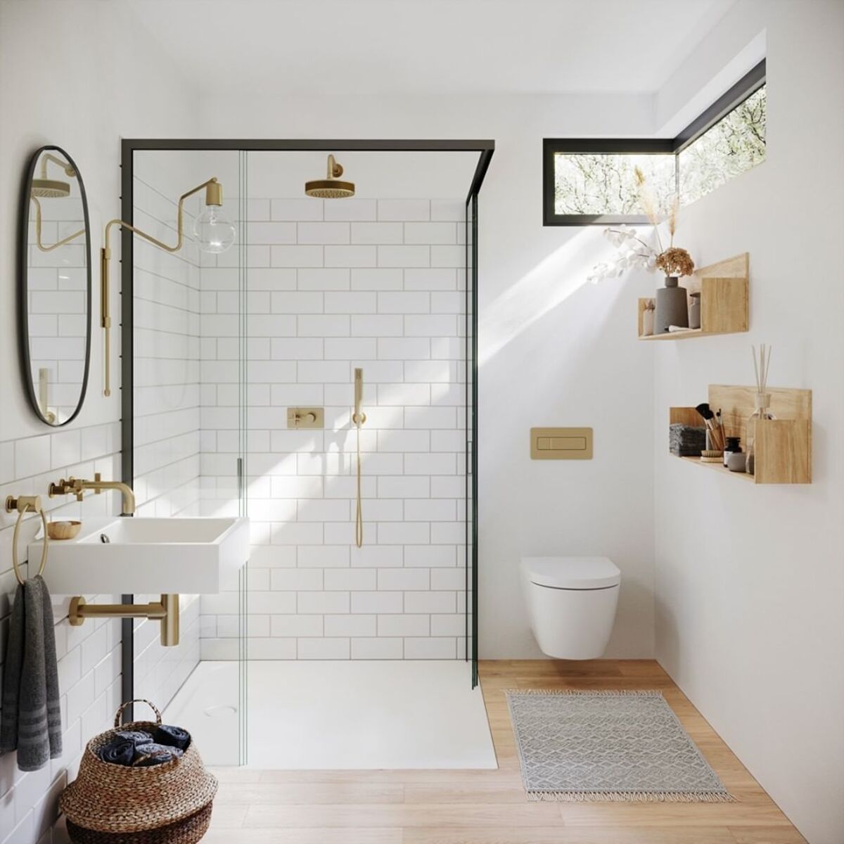 20 transformaciones de baños pequeños 5