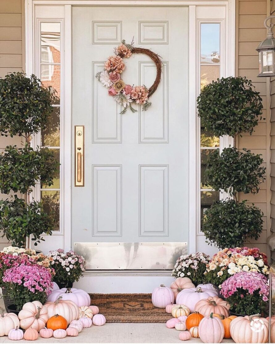 22 encantadoras ideas de decoración de otoño 15