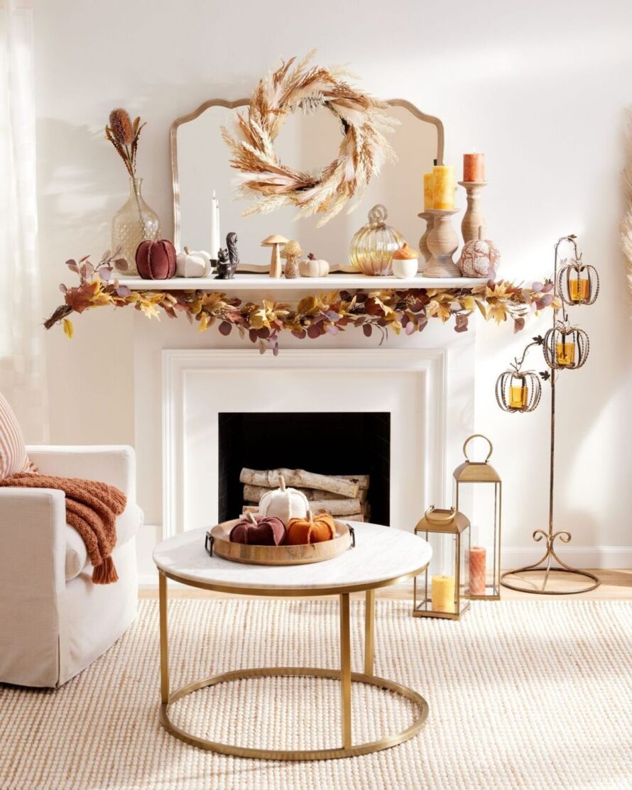 22 encantadoras ideas de decoración de otoño 7