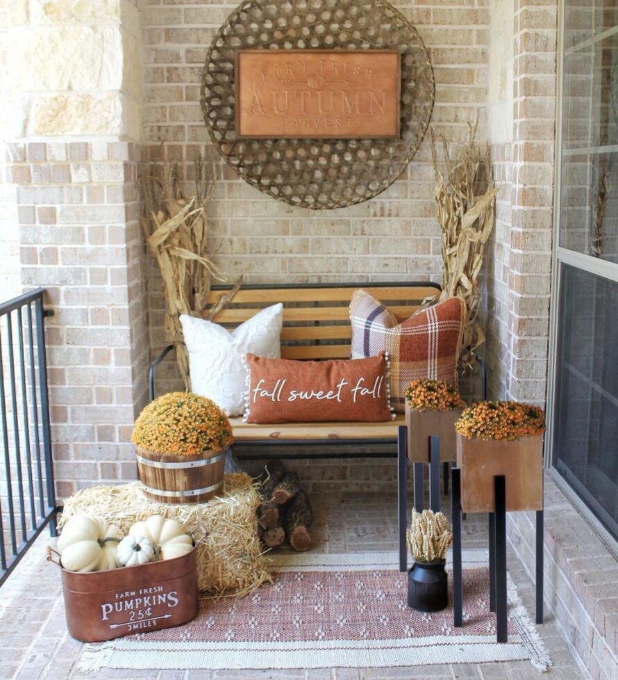 22 encantadoras ideas de decoración otoñal 9