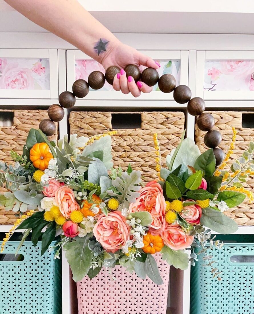 22 preciosas coronas de otoño 12