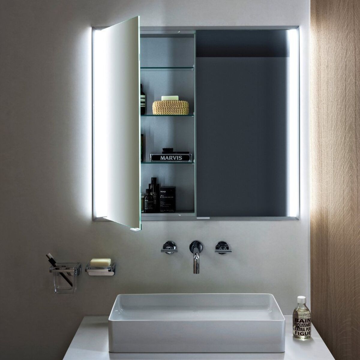 23 ideas para espejos de baño 4