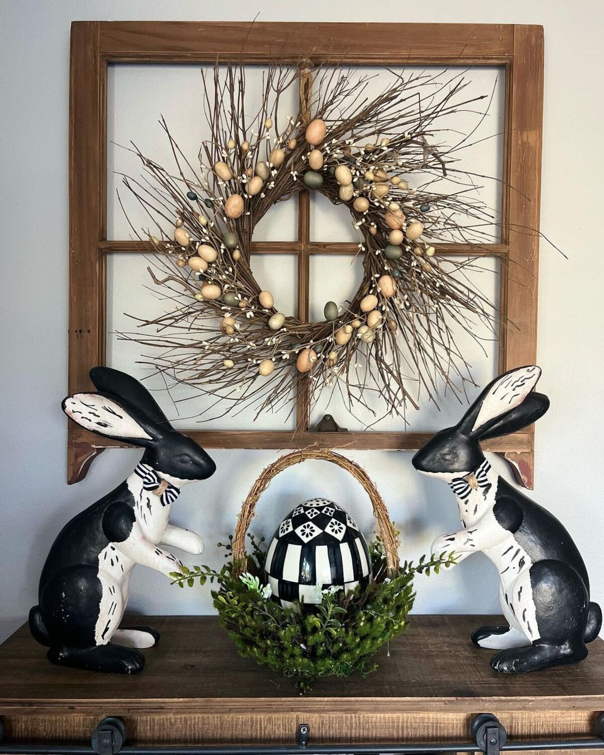 24 decoración rústica de pascua 13