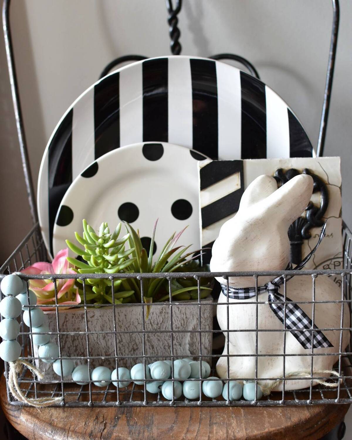 24 decoración rústica de pascua 8