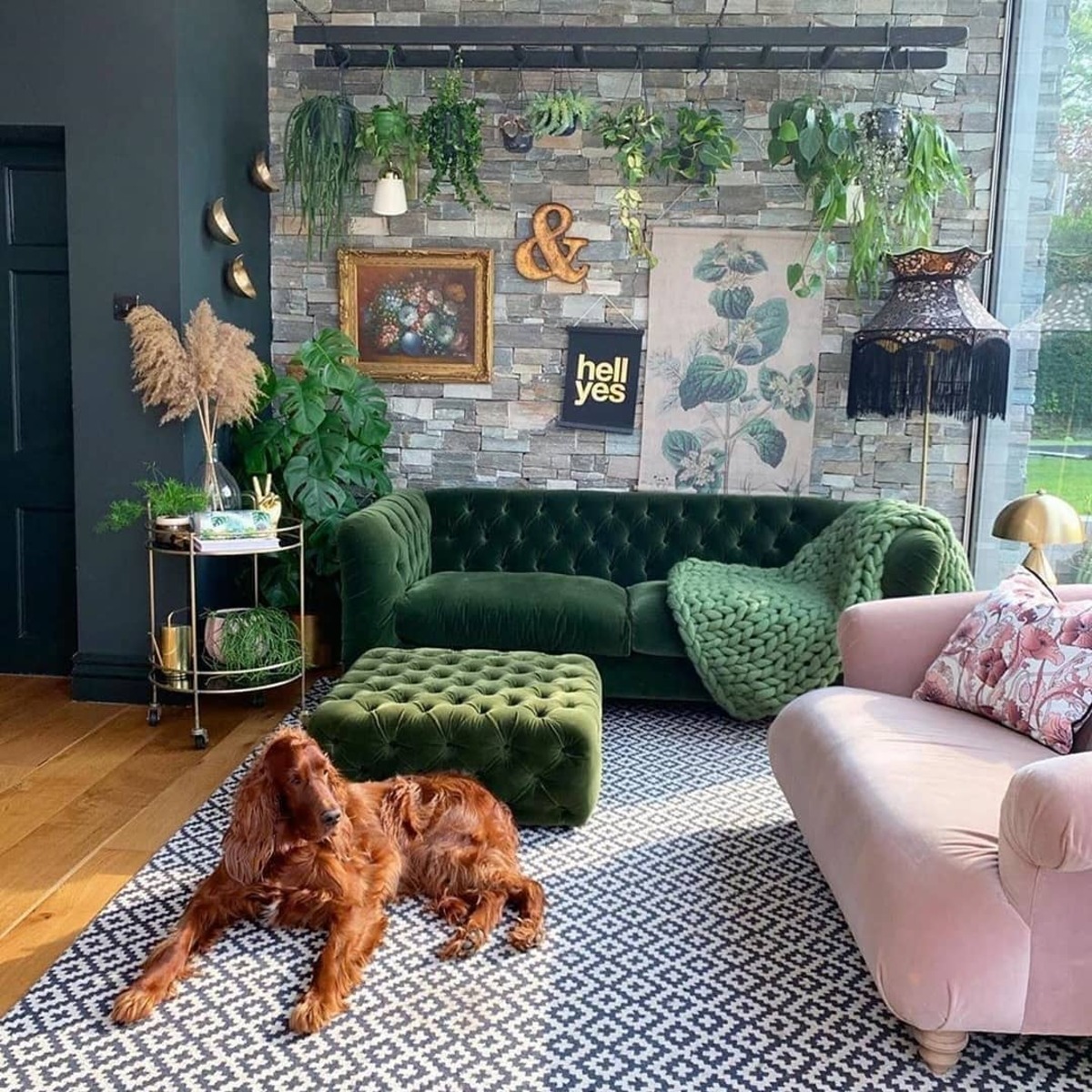 25 estilo bohemio sala de estar 12