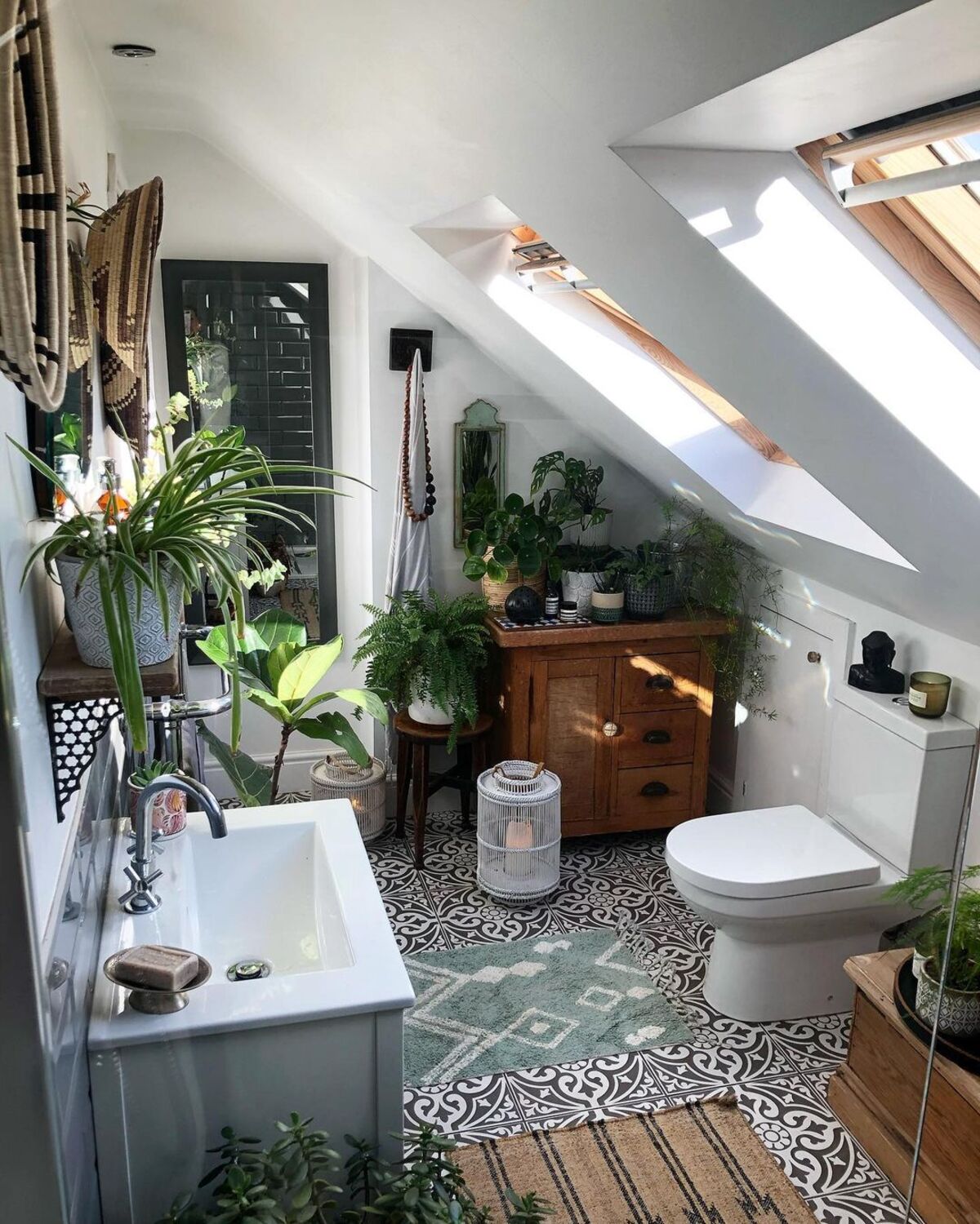 25 ideas ecológicas para cuartos de baño 1