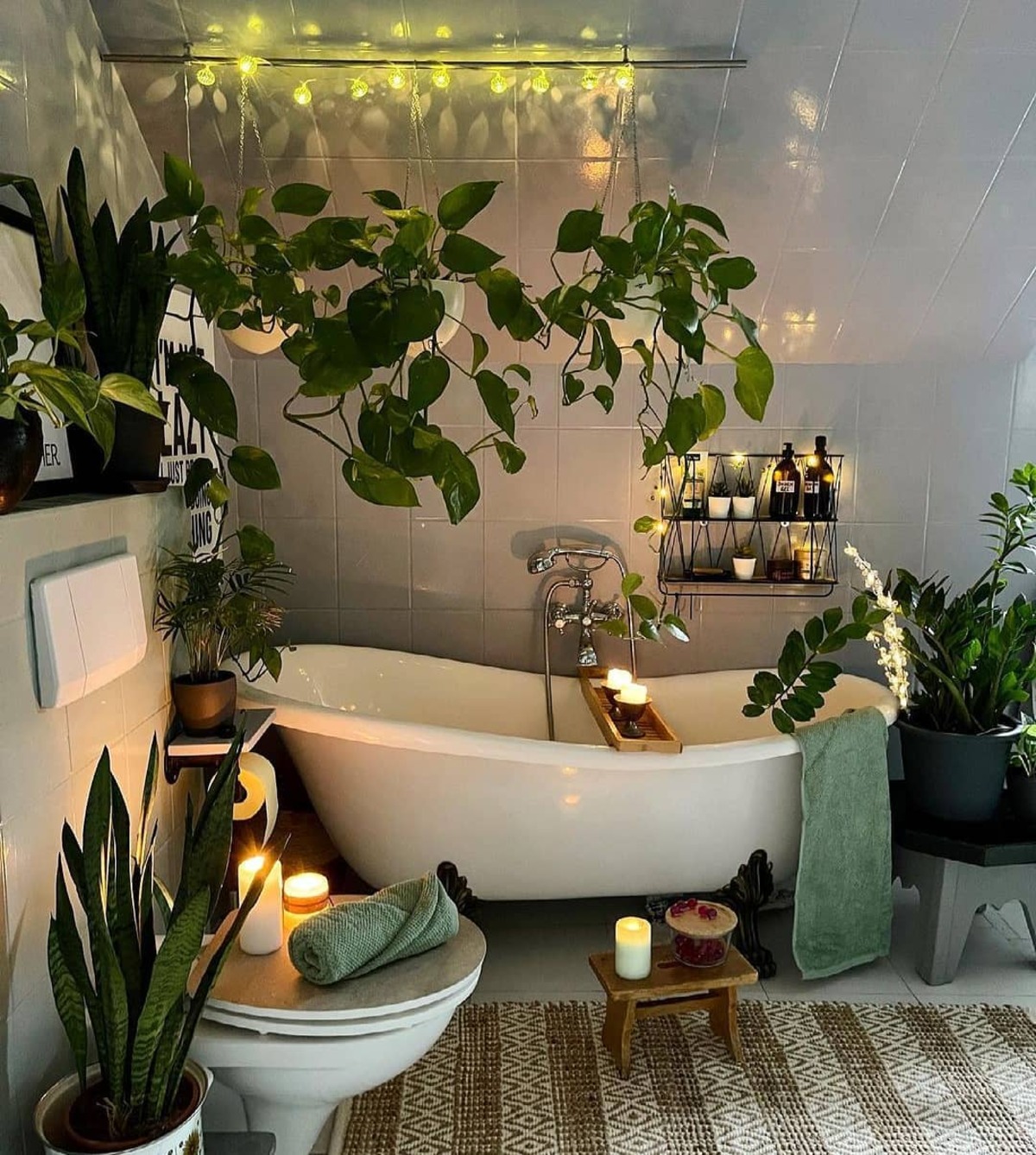 25 ideas ecológicas para cuartos de baño 13