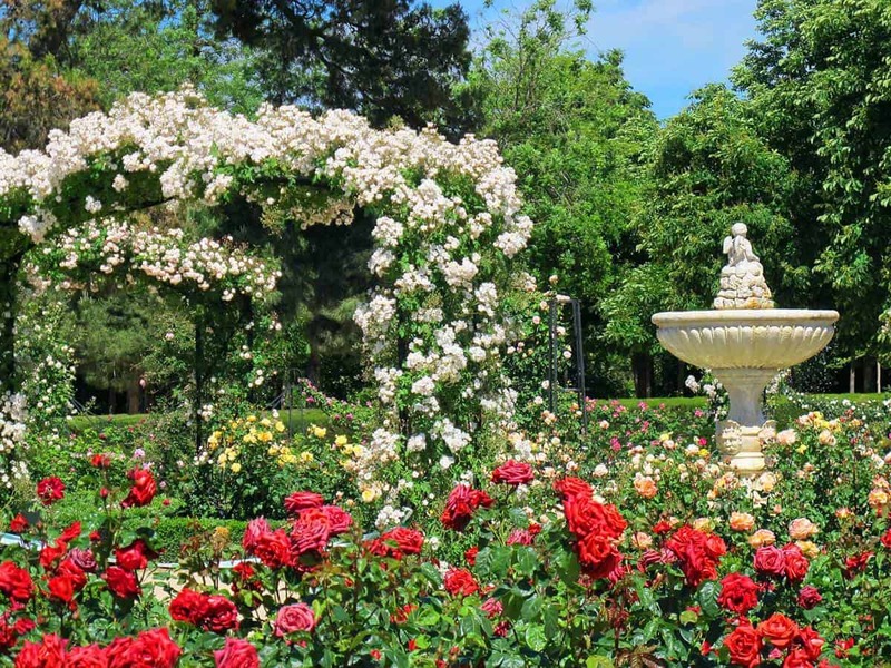 Fuente de jardín