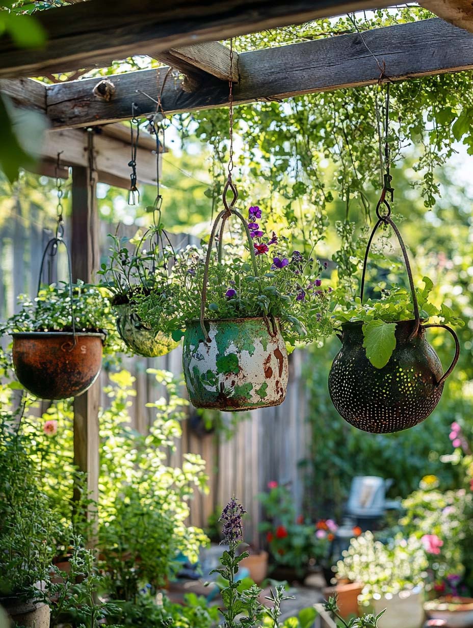 Proyectos de bricolaje económicos para el jardín 15