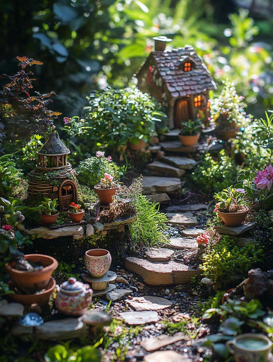 Proyectos de bricolaje económicos para el jardín 21