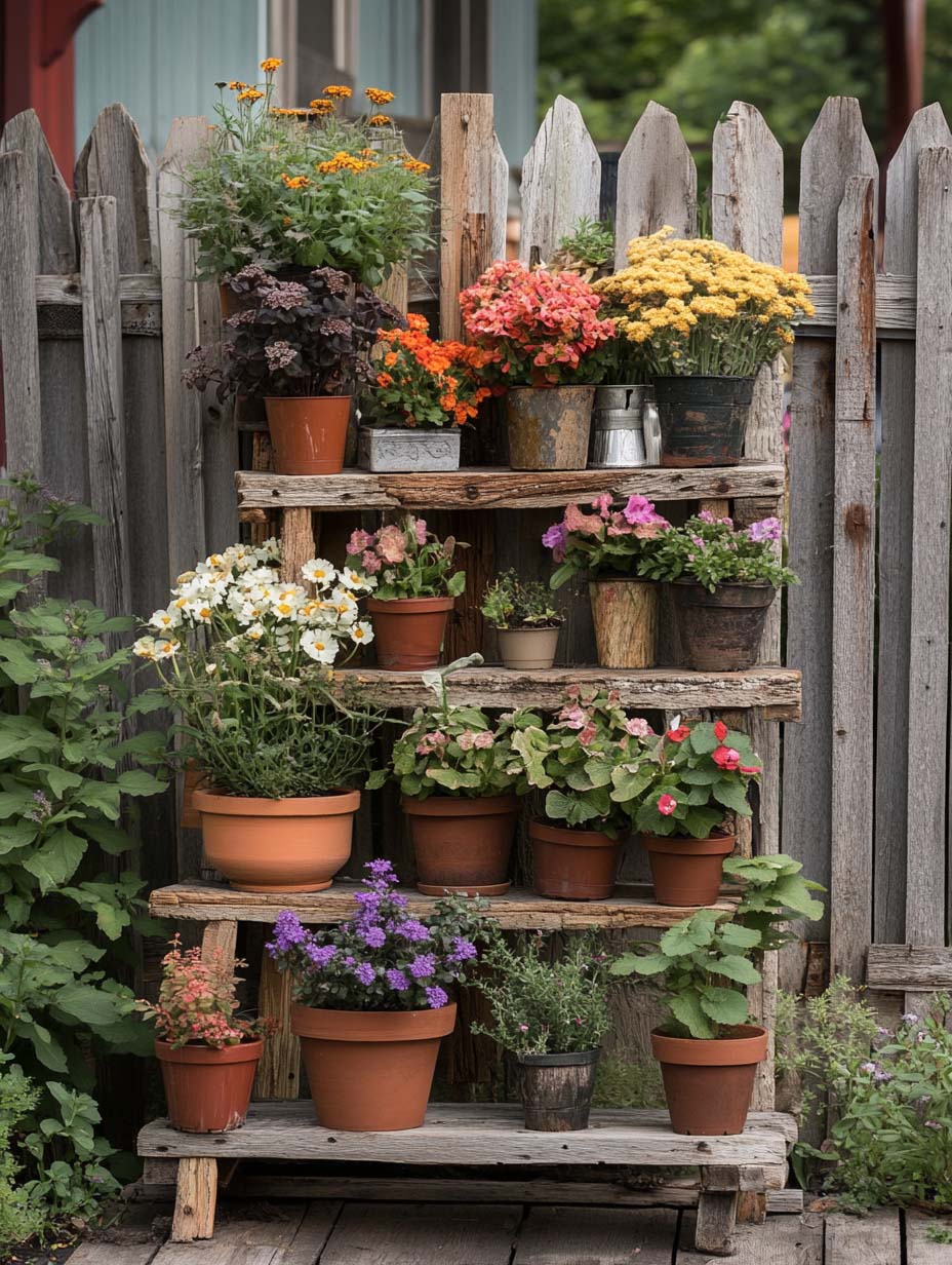 Proyectos de bricolaje económicos para el jardín 23