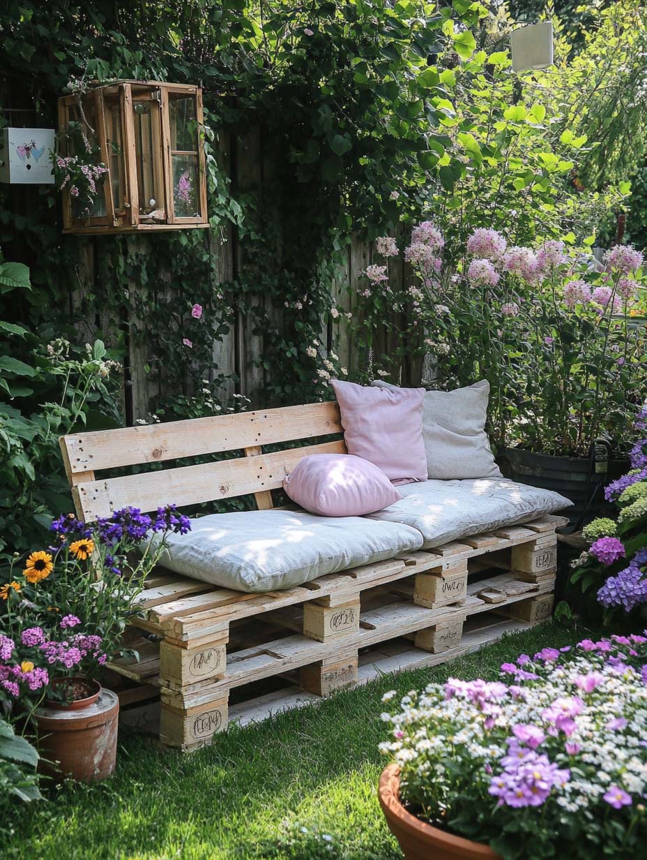 Proyectos de bricolaje económicos para el jardín 7