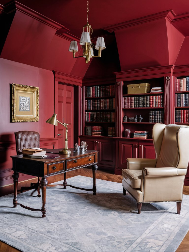 Farrow and Ball Rectory Rojo