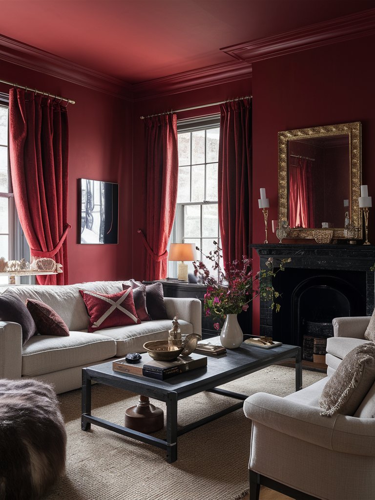 Farrow and Ball Rectory Rojo