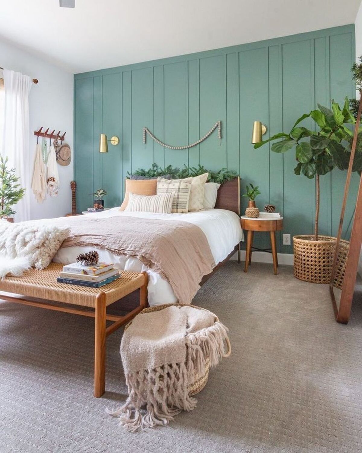 ideas para decorar la pared del dormitorio 3