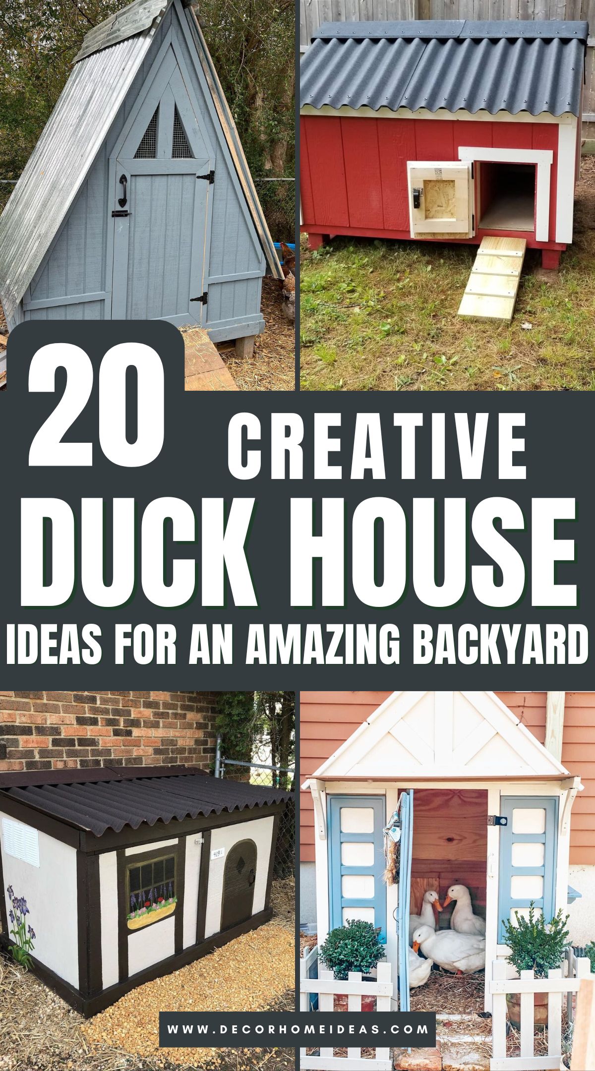 mejores ideas de casas de pato 1