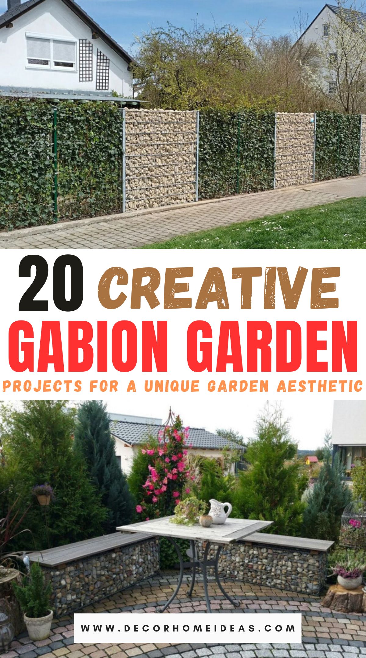 mejores proyectos e ideas de jardines con gaviones
