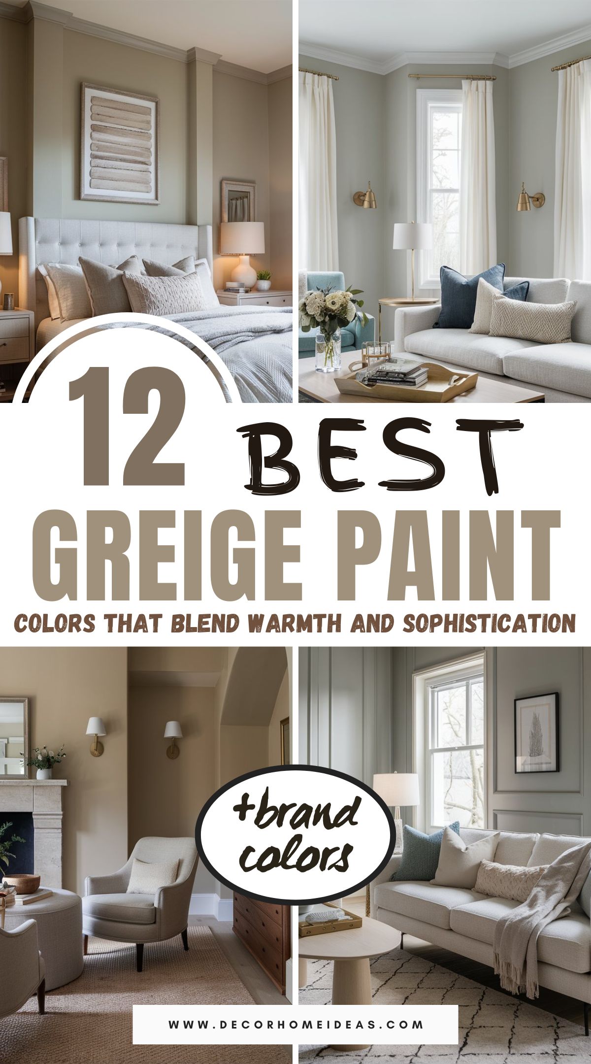 Descubra los 12 mejores colores de pintura greige que combinan a la perfección la calidez del beige con la elegante sofisticación del gris. Estos versátiles tonos pueden transformar cualquier habitación, añadiendo un toque elegante y atemporal a su hogar. Explore qué tonos se adaptan mejor a su espacio y elevan su decoración.