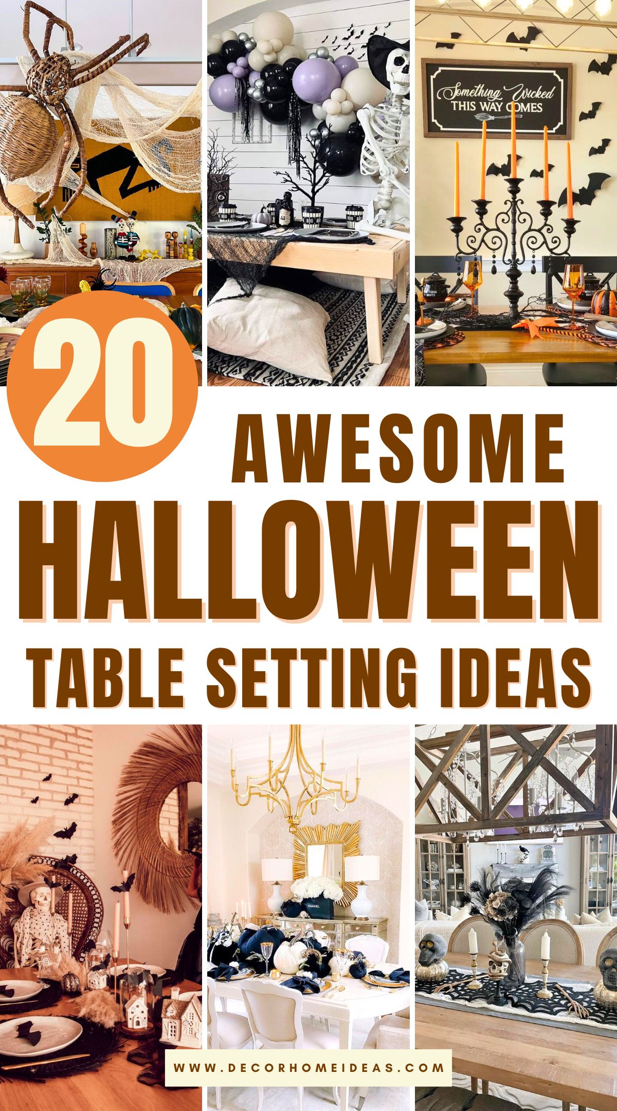 mejores ideas para poner la mesa de halloween 3