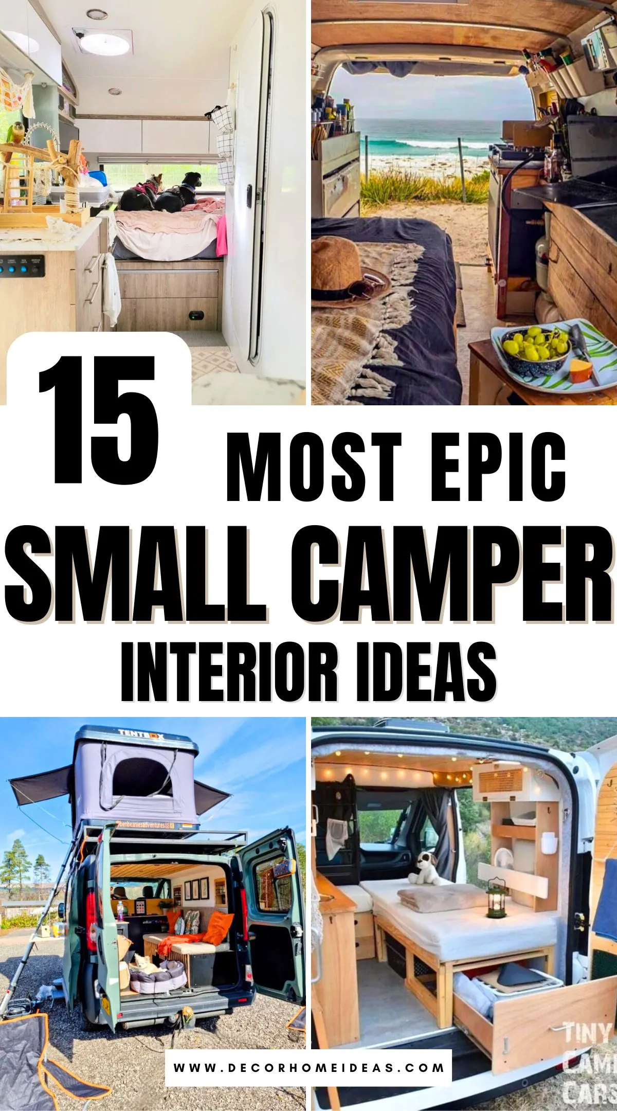 Explora 15 ingeniosos diseños de autocaravanas pequeñas que combinan distribuciones inteligentes con toques de estilo para aprovechar al máximo el espacio limitado. Desde cocinas compactas hasta soluciones inteligentes para dormir, estas ideas muestran cómo la creatividad y la funcionalidad se unen para crear un hogar perfecto en la carretera.