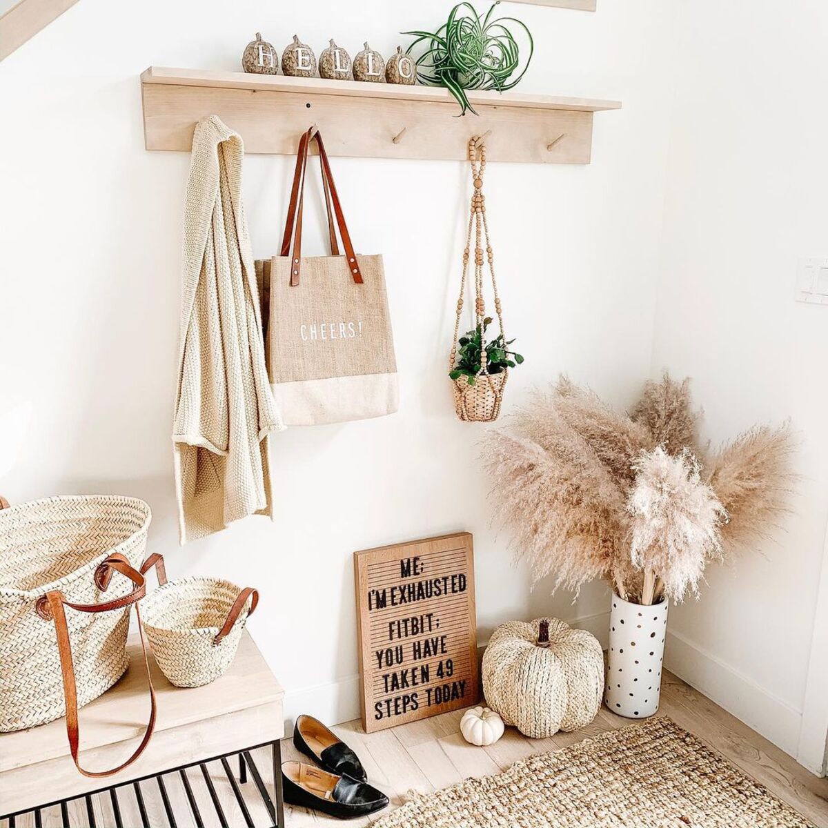 boho otoño ideas de decoración 16