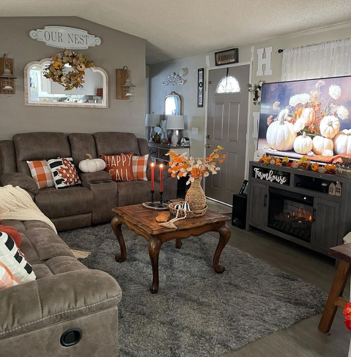 ideas de decoración boho para el otoño 3